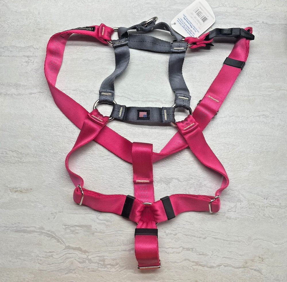Spindrift Pro No-Pull Dog Harness Raspberry Pink Large