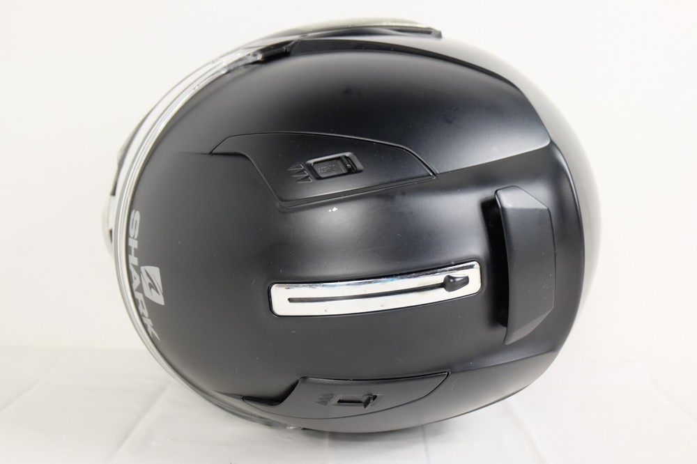 SHARK EVO One 2 Solid Helmet Black w/ Carry Bag Size Large