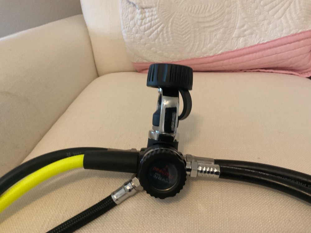 Zeagle Stage 1 and 2 Dive regulators with Oceanic pro plus 3 dive computer
