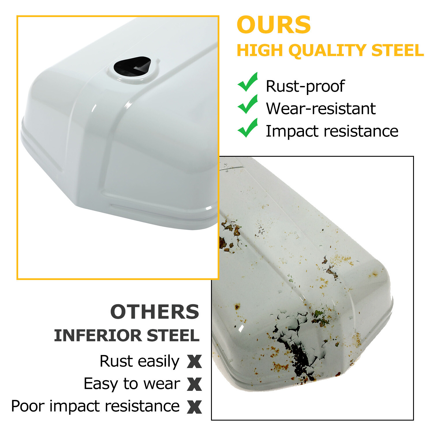 Gray Tractor Hood w/ Battery Door For Ford 2N 9N 8N Replace For 8N16612 9N16938C