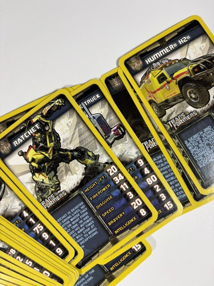 Transformers Top Trumps