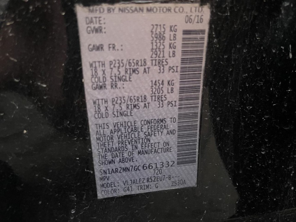 Information Screen Control Screen Dash Mounted Fits 13-16 PATHFINDER 972758