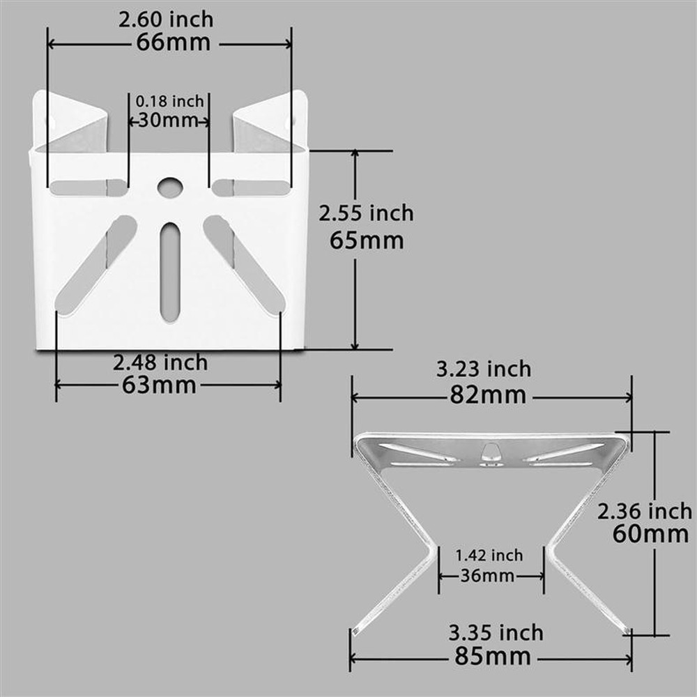 CCTV Wall Corner Bracket for Surveillance Camera Installation - Sturdy Design