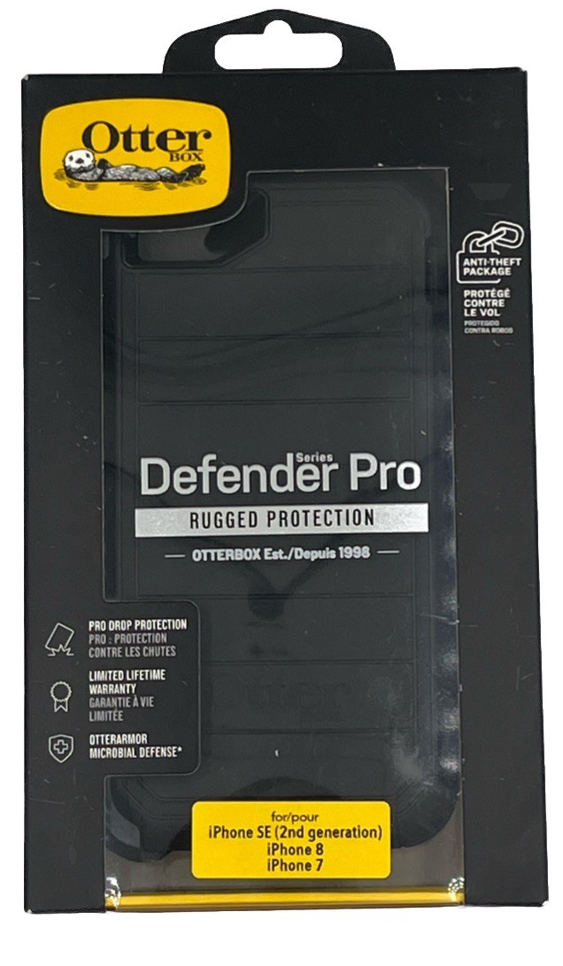 OtterBox 77-60591 Defender Pro Series Case for iPhone SE (2nd Gen) iPhone 7 & 8