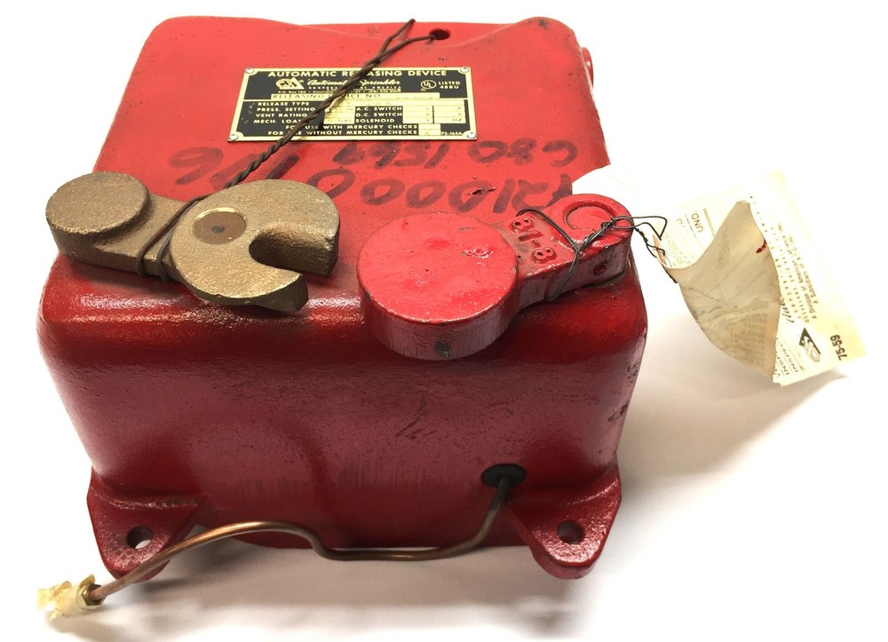 Automatic Sprinkler Automatic Releasing Device 192106 NOS