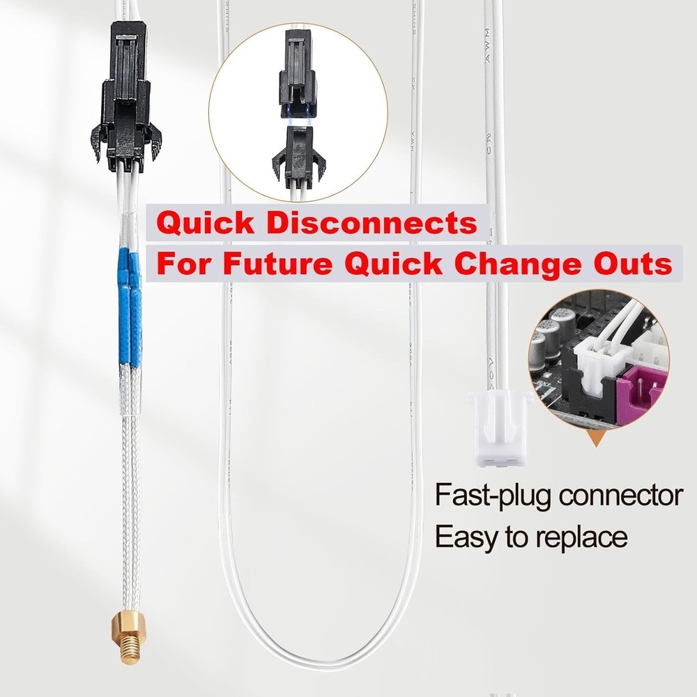 Comprehensive Ender 3 Hotend Upgrade - M3 Thermistor & Complete Accessories Set