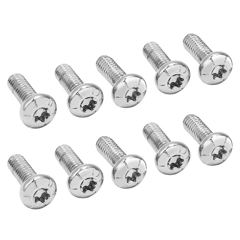 10x Front Disk Brake Rotor Bolts Fit For Harley Touring Electra Road Glilde King