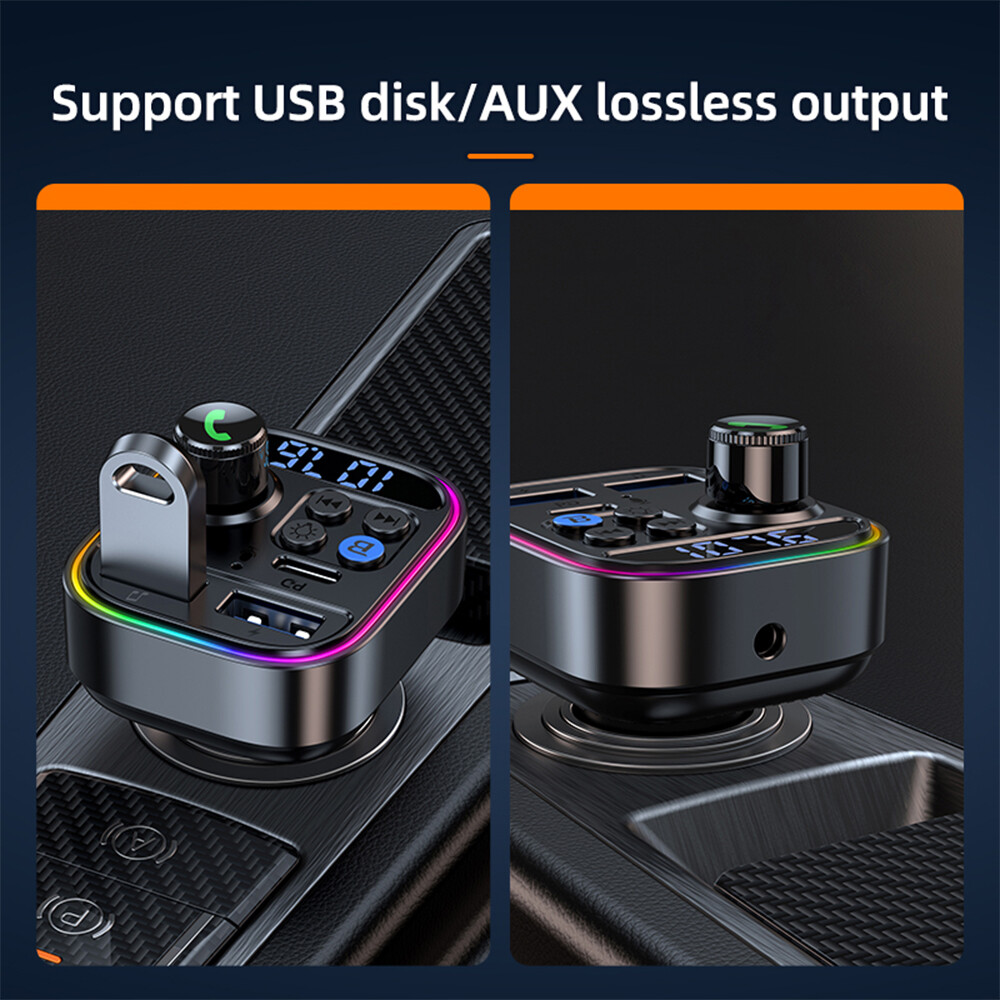 Wireless Bluetooth Car Kit MP3 Player FM Transmitter Radio Adapter USB Charger*