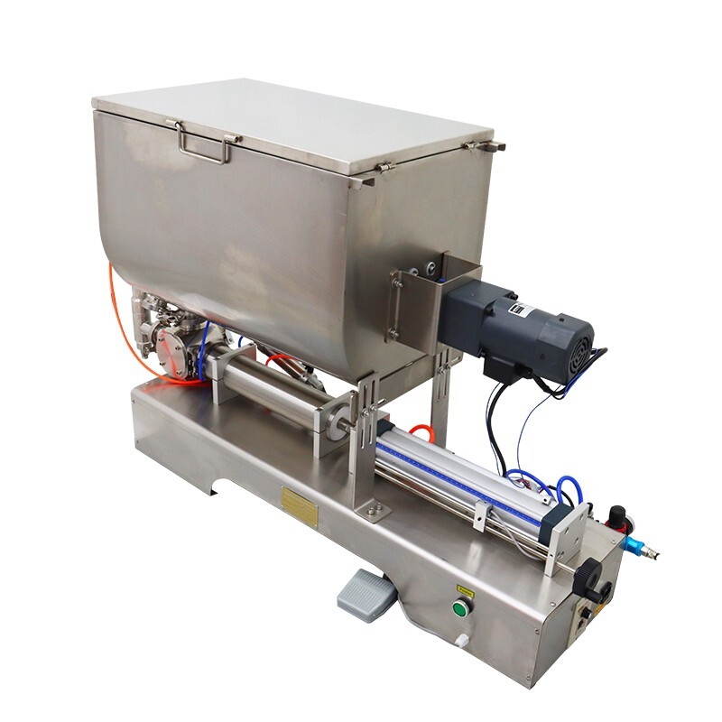 TECHTONGDA® 100-1000ml Paste Filling Machine W/Mixing Function 5-15 cycle/min