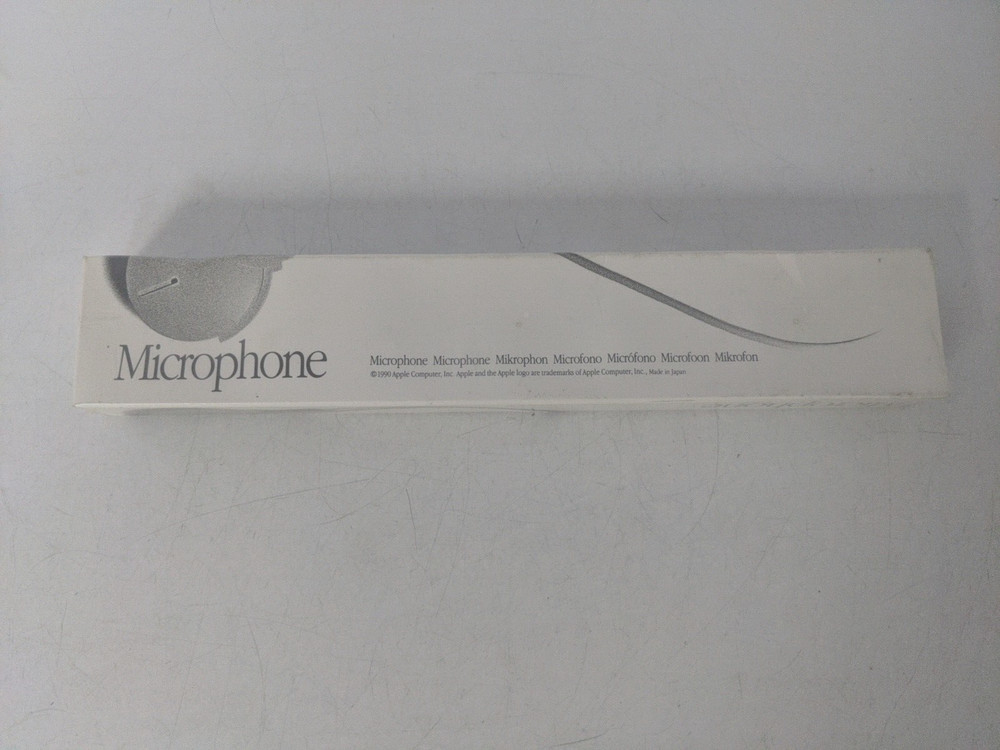APPLE  MICROPHONE   1990