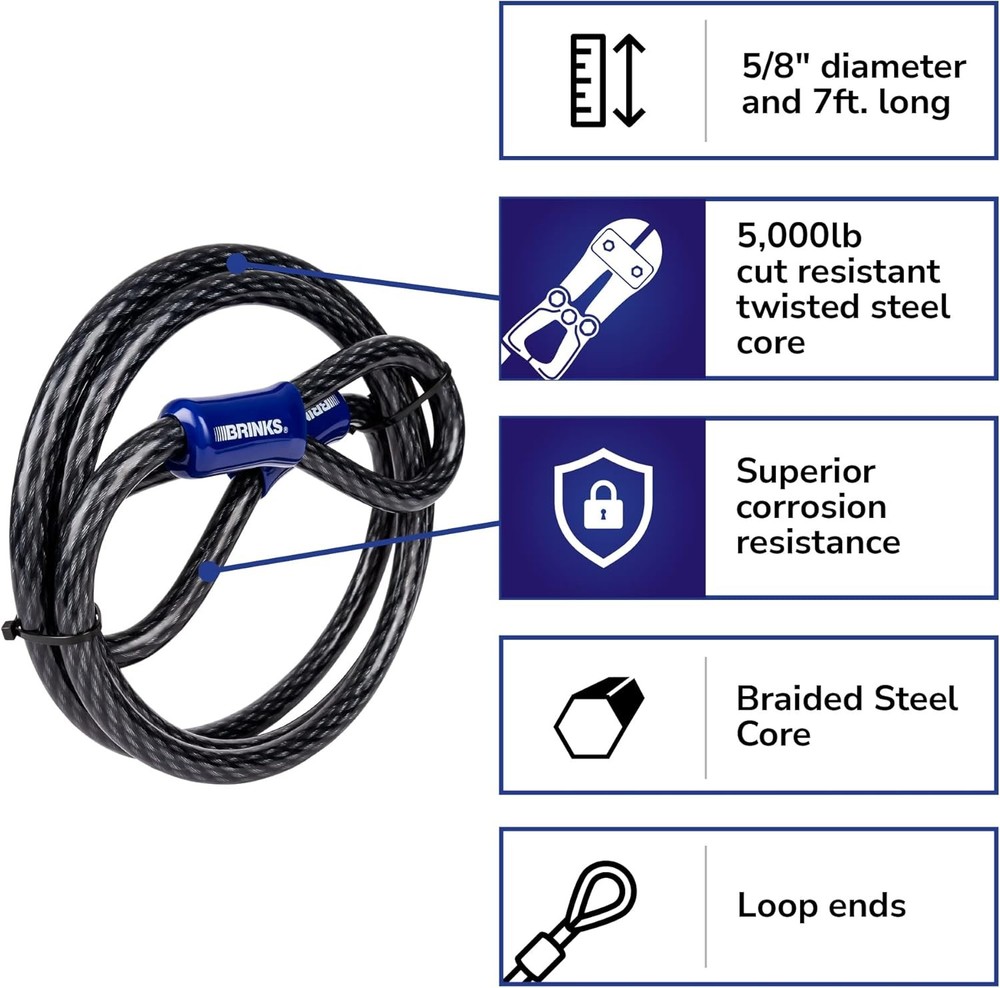 Backup Camera RCA Video Cable 20FT AV Extension Cable