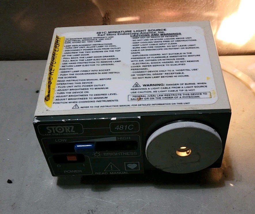 Karl Storz 481C Miniature Light Source