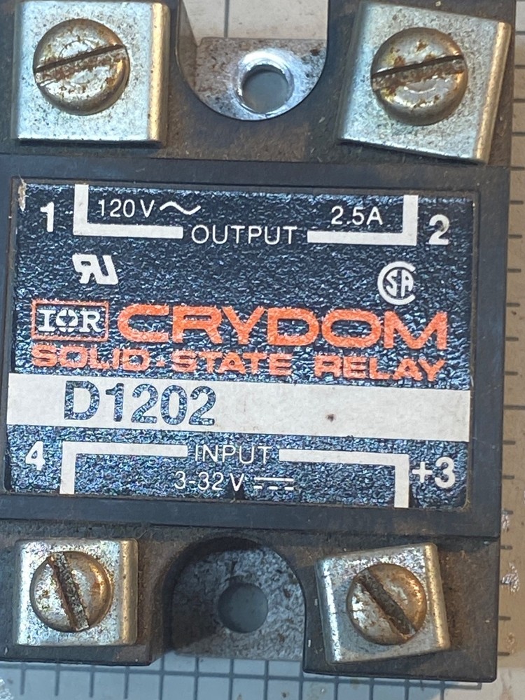 One Solid State Relay CRYDOM # D1202