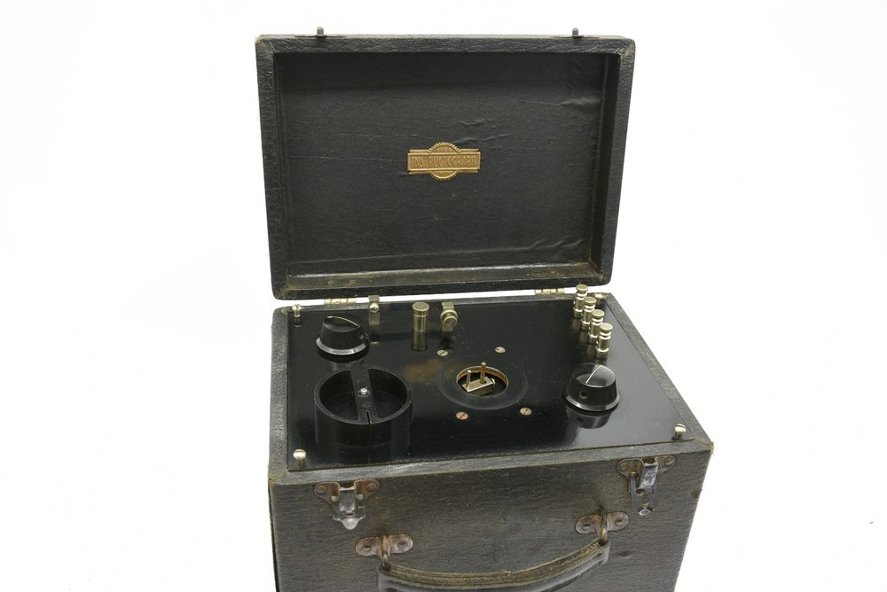 Vintage Instructograph Morse Code CW Trainer Machine + Box HAM