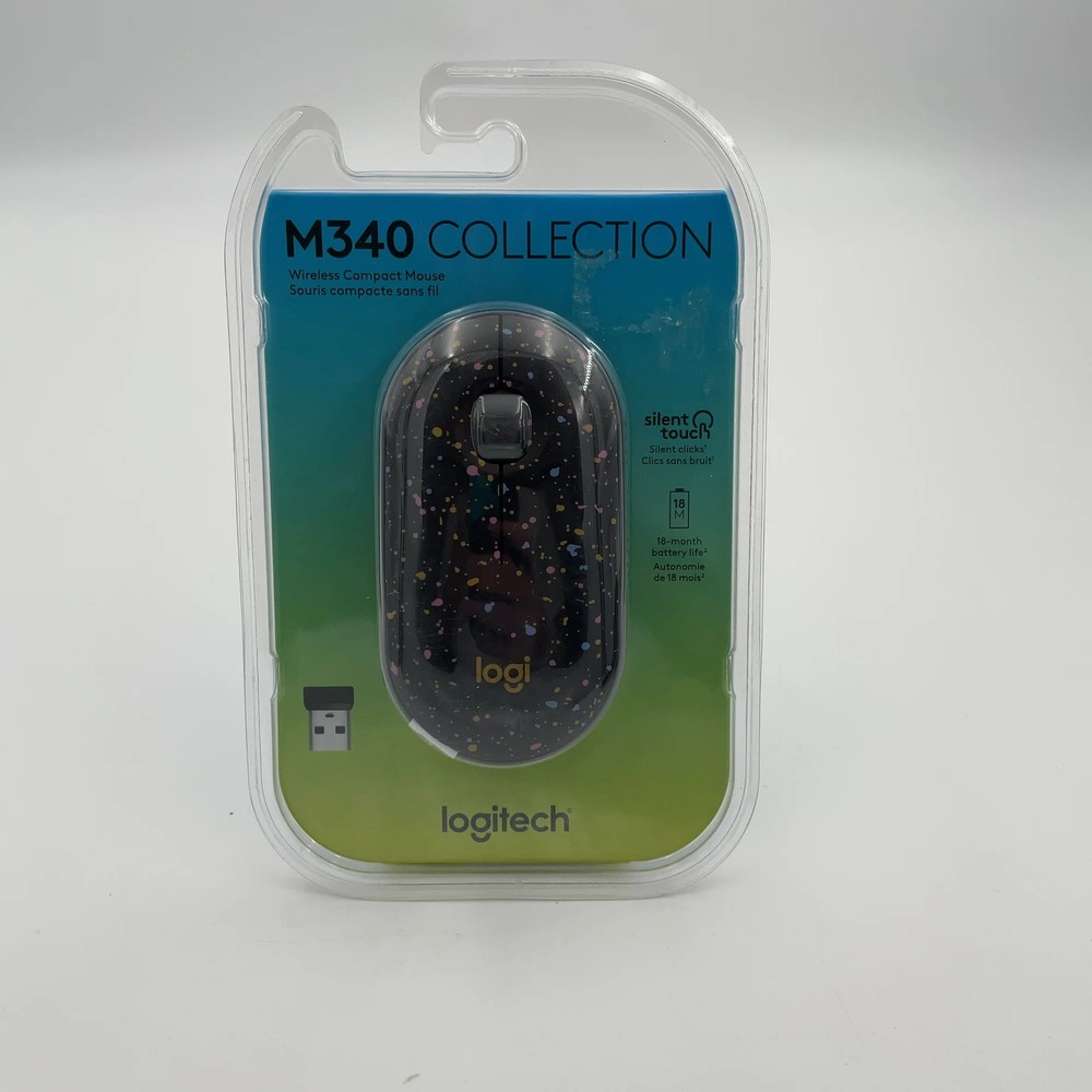 Logitech M340 Mouse - Speckles