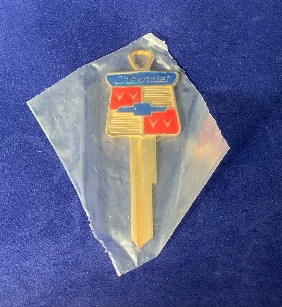 Chevrolet Bowtie Key Blank Gold Plated