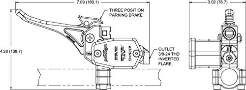 Wilwood Snowmobile Universal Front Master Cylinder - Polaris Ski-Doo Arctic Cat