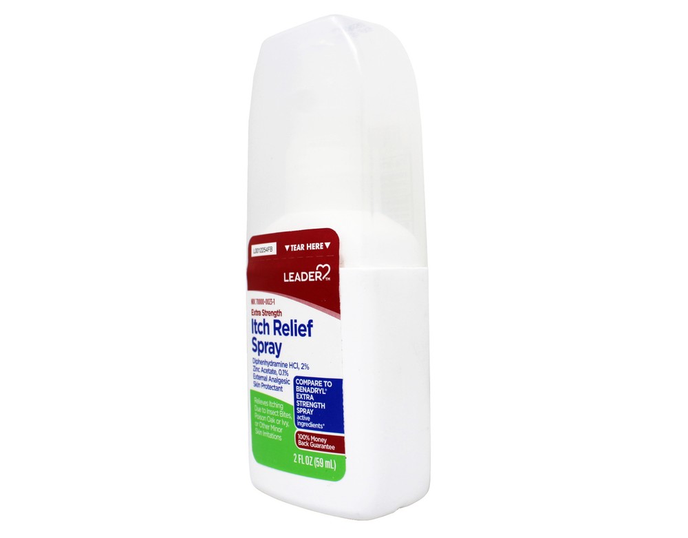 Leader Itch Relief Spray, 3-Pack, 2 Fl Oz Each