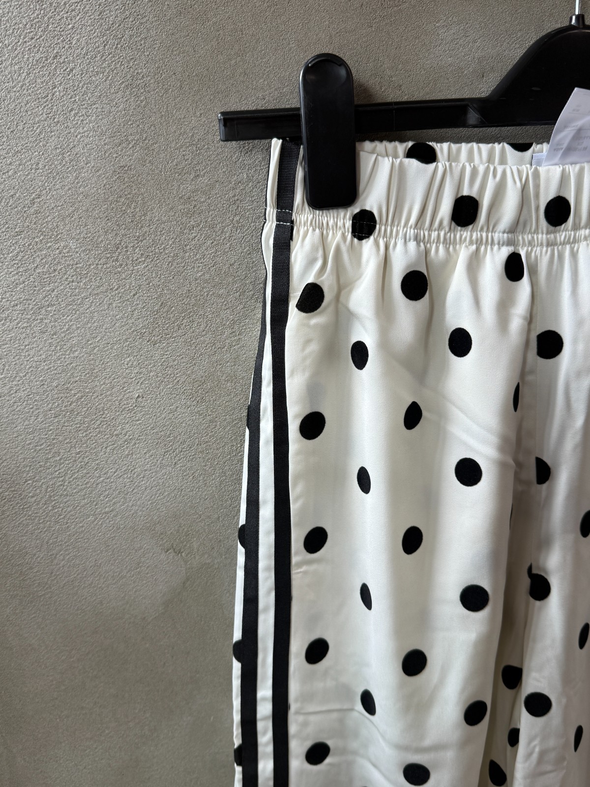 adidas Originals Satin Polka Dot Wide Leg Pants Women Lifestyle AsiaFit KV1168