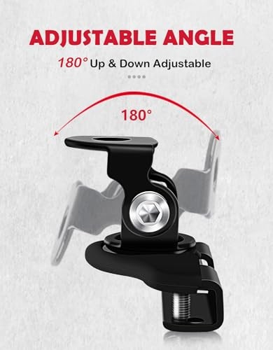 Led Hood Mounts, Universal Led Light Bar Mounting Brackets 304 Stainless Black