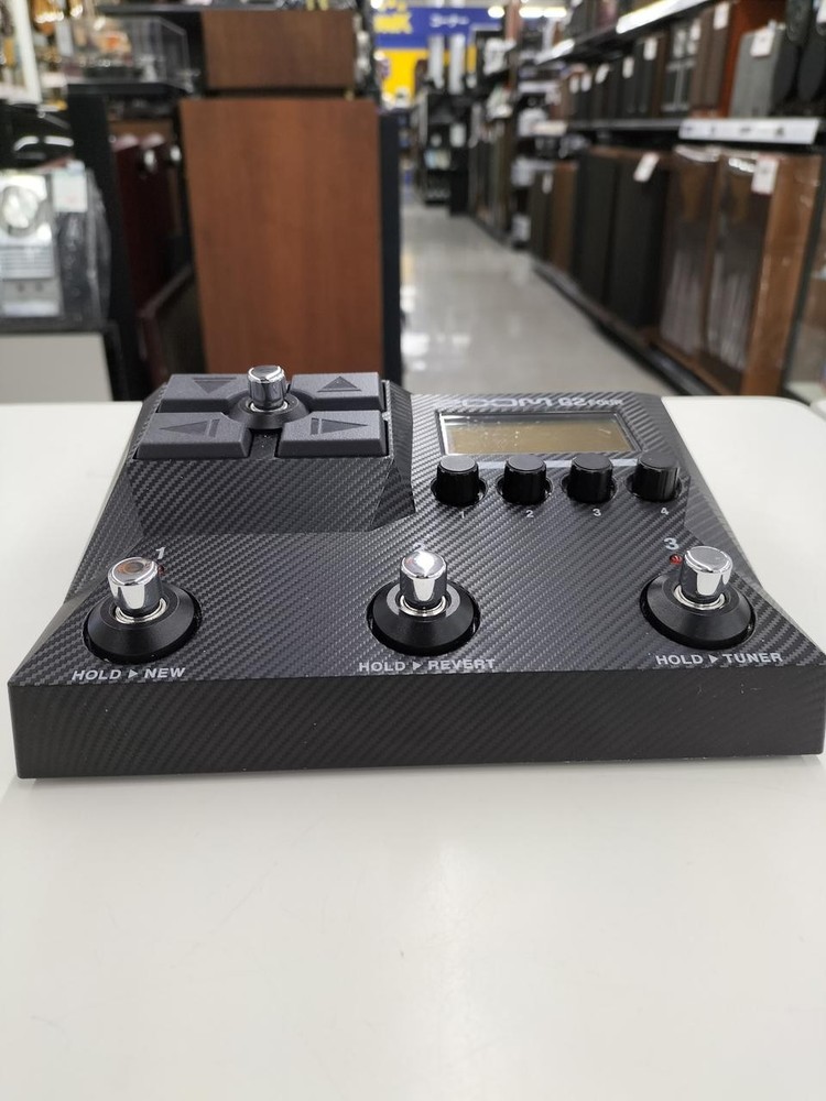 Zoom G2X Four Multi Effects Guitar Processor w/ Box Adapter Tested Working JP