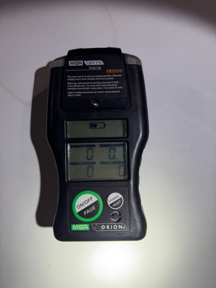 MSA Orion Four Gas Meter with Charger