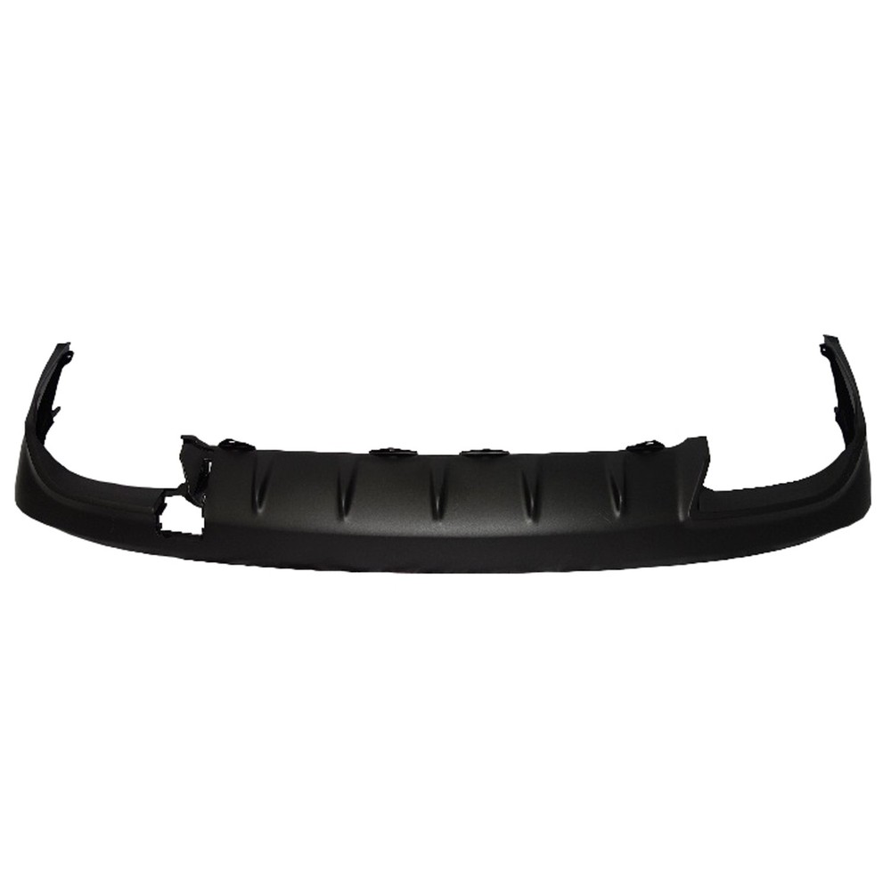 Replacement Black Textured Polypropylene Rear Lower Valance Panel