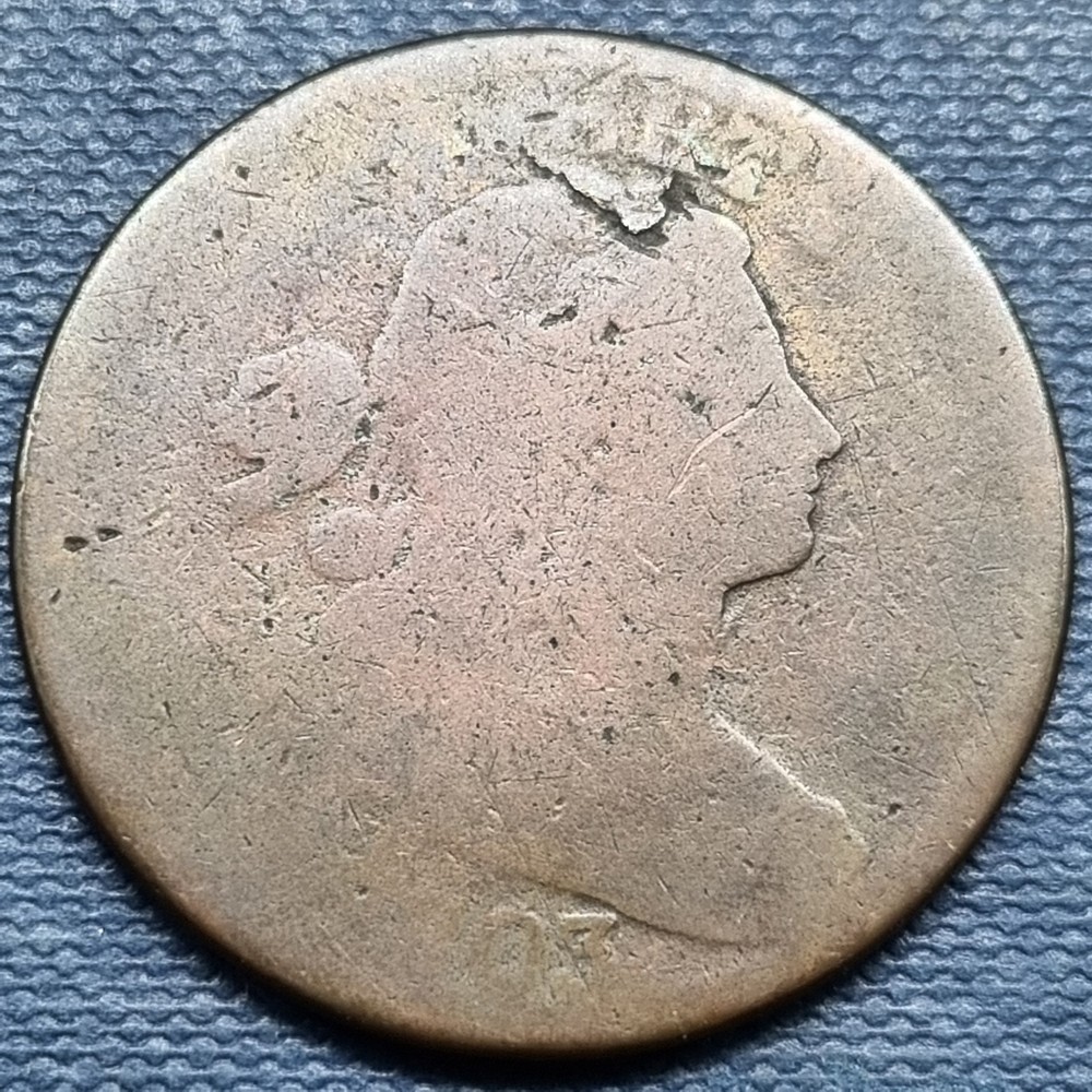 1803 Draped Bust Large Cent 1c Circulated #95822