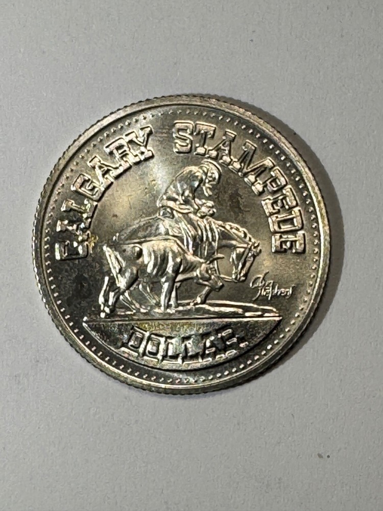 1975 Calgary Centennial One Dollar Token