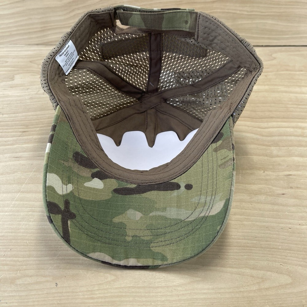 Squared Away2 Tactical Multicam Mesh Green Camo Adjustable Baseball Cap