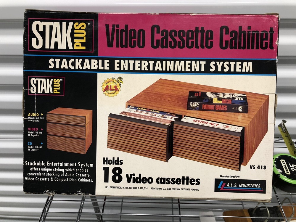 stak plus vhs holder