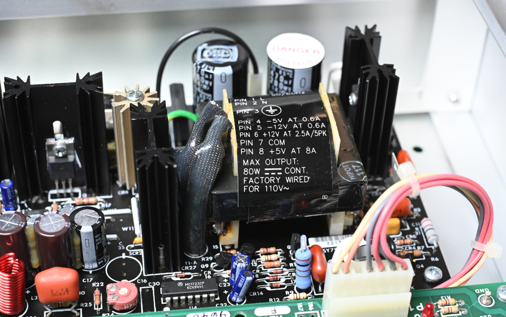 Metal Project case w/power supply Gov Surplus