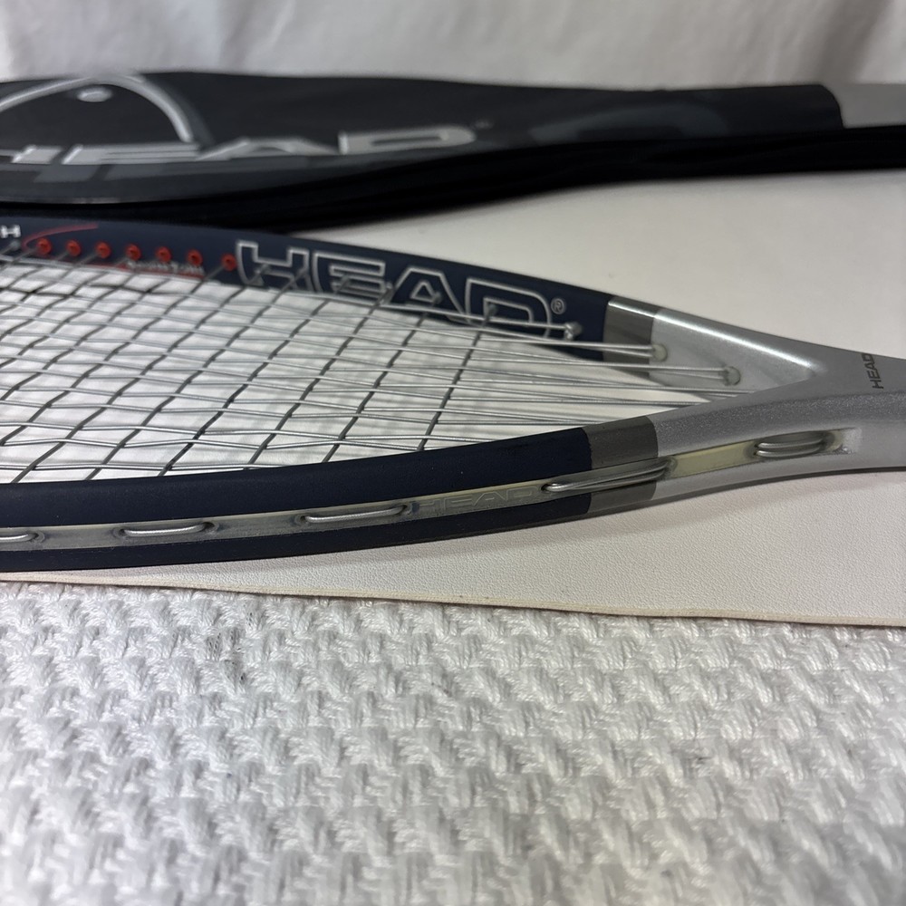 Head Ti 150 Power Zone Squash Racket Titanium, With Case