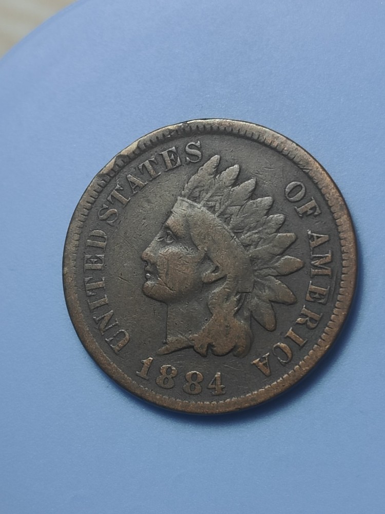 1884 Indian Head Cent #1523