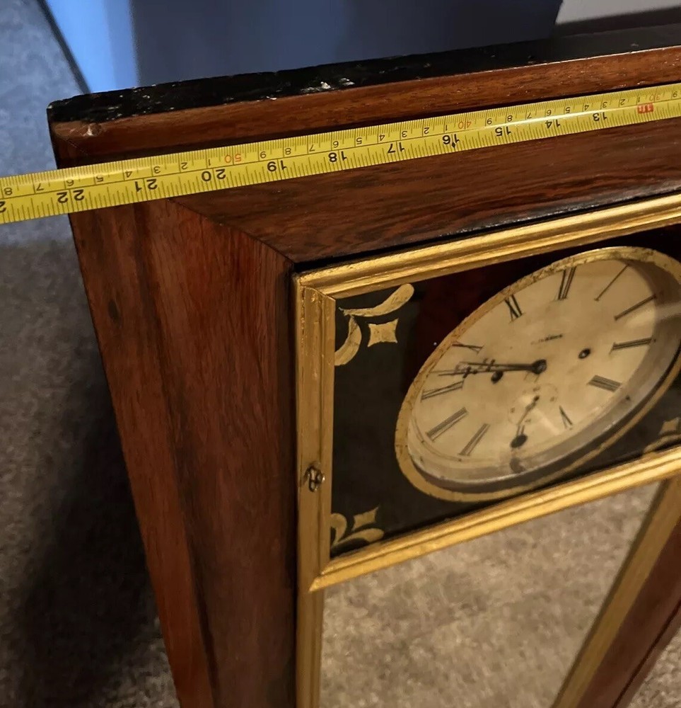 George Hills mirror clock
