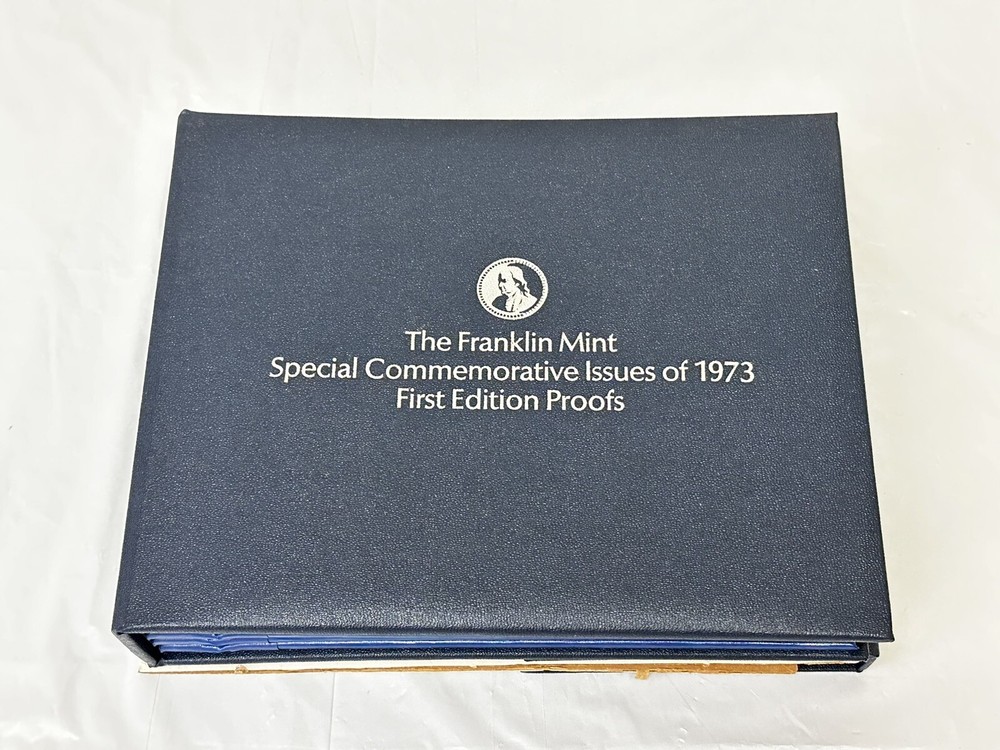 The Franklin Mint Special Commemorative Issues of 1973 Empty Binder NEW