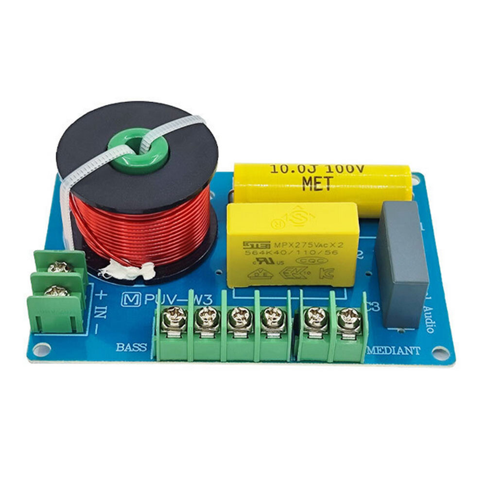 2PCS 3 Way Speaker Crossover PUV-W3 200W Passive Crossover For HiFi Home Audio