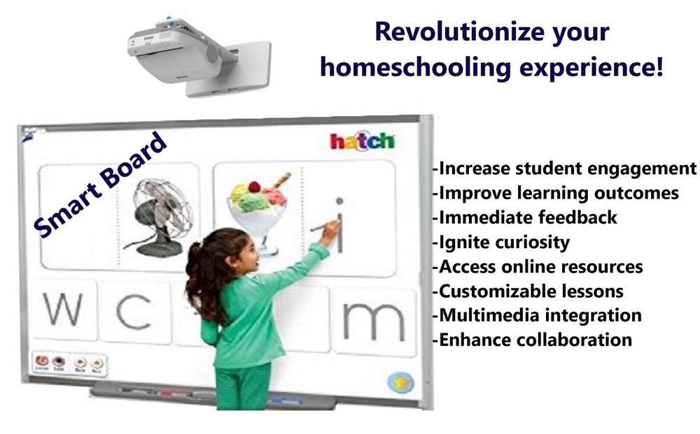 Home School Technology ( Smart Board And Projector).