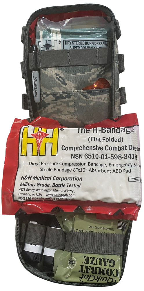 USGI IFAK II First Aid Kit Complete ABU "NEW"