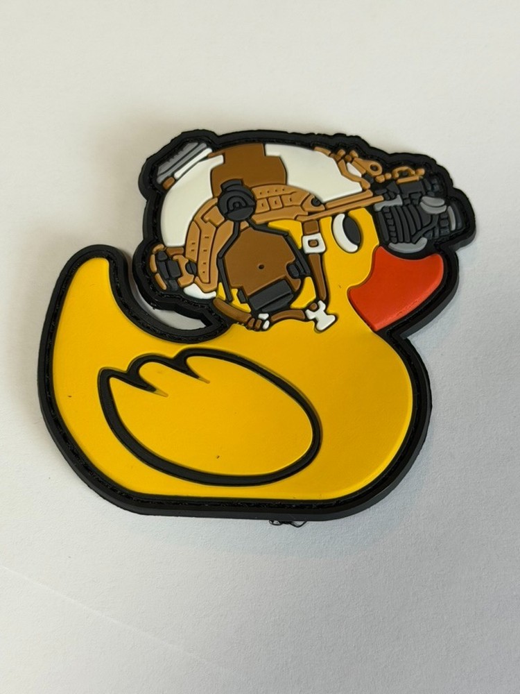 Tactical Duck Patch – Funny Combat Morale Hook & Loop PVC Patch 3x3”