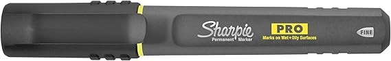 Sharpie PRO Fine Point Permanent Marker Assorted Colors, 4-Count