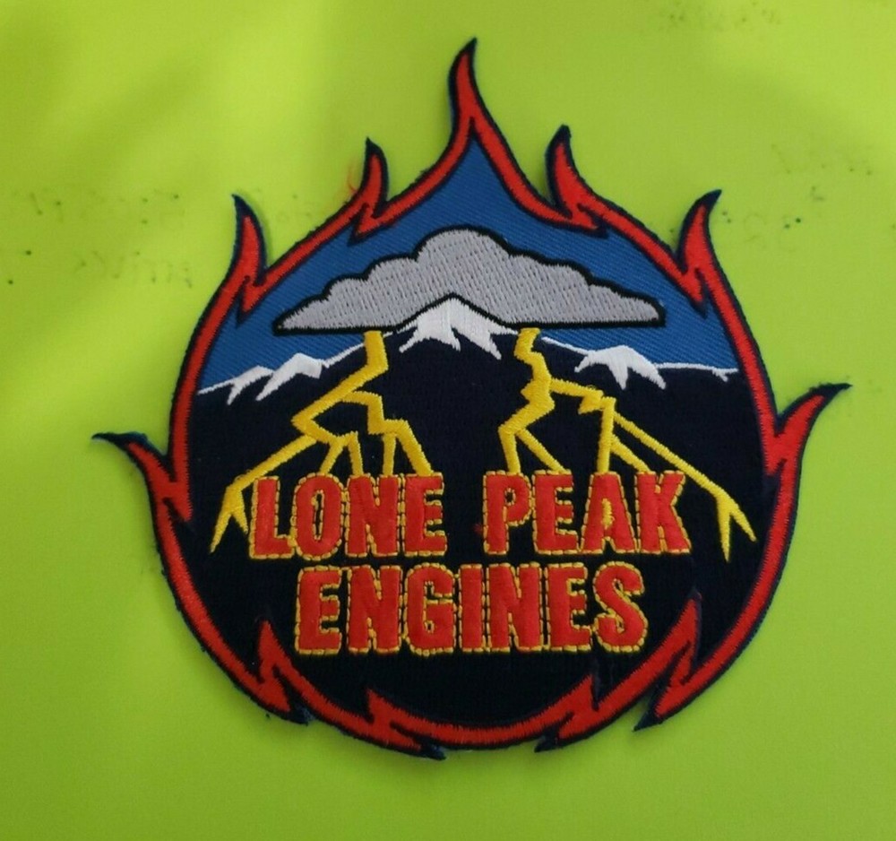 Utah Lone Peaks Wildfire Suppression shoulder patch NEW
