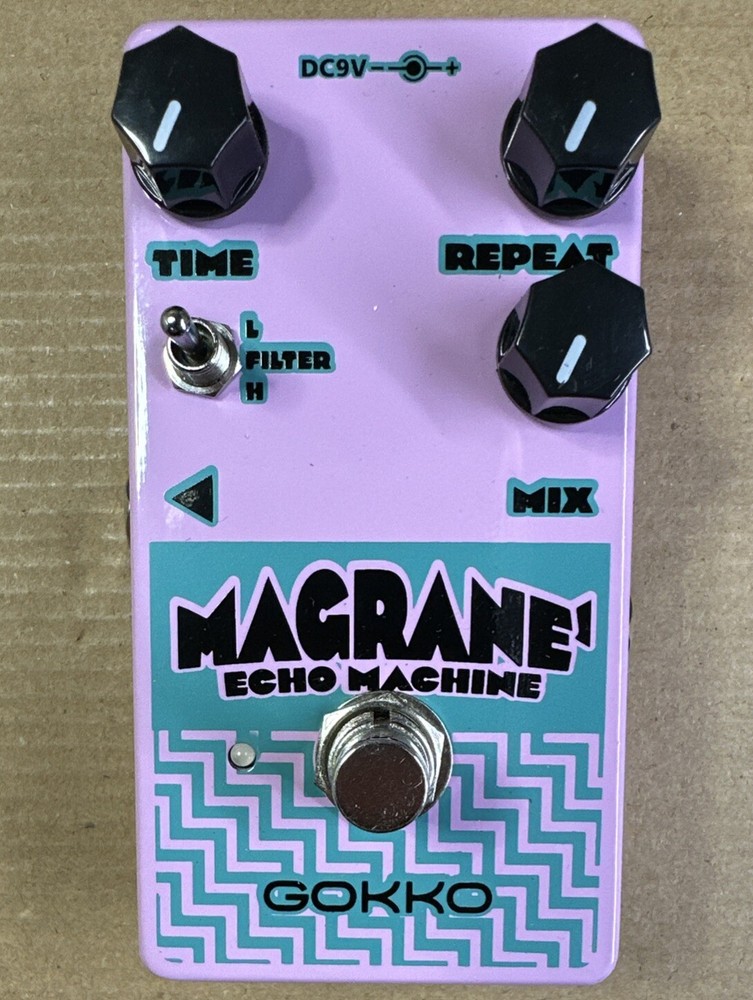 Gokko Audio- Migraine- Echo Machine . No Power Cord