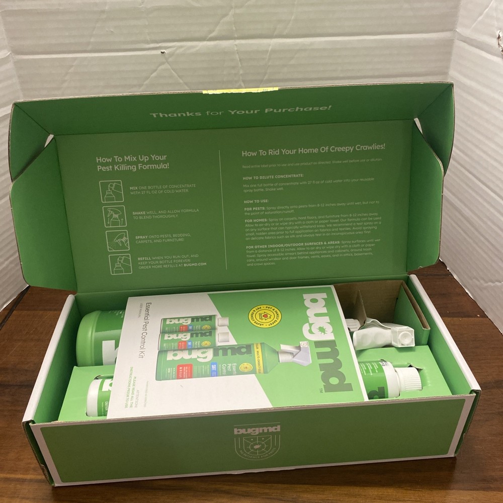 BugMD Essential Pest Control Starter Assembly for Ants, Ticks, Fleas