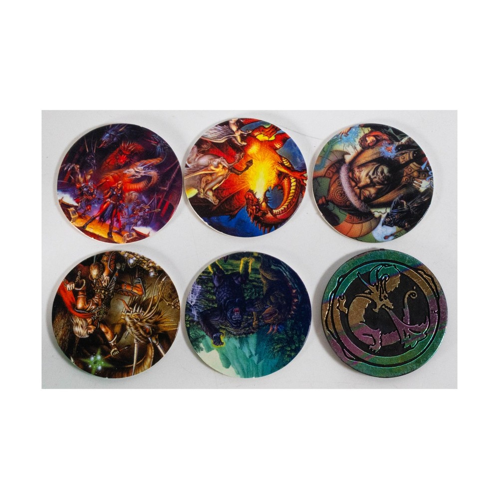 TSR Rare Dungeons & Dragons Pogs Set EX
