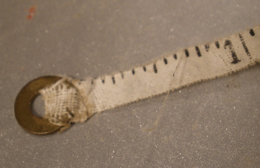Celluloid Fruit Basket Tape Measure
