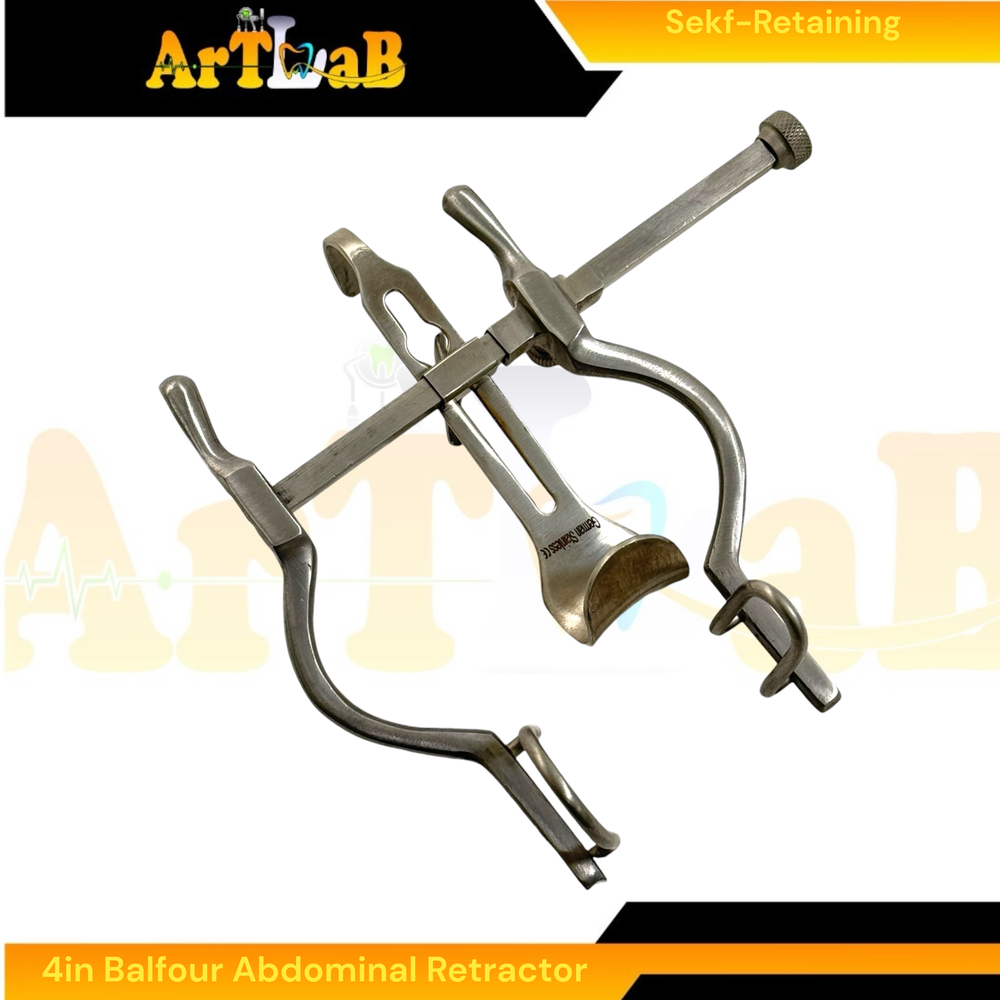 4in Balfour Retractor Veterinary Abdominal Retractor Tool German Stainless
