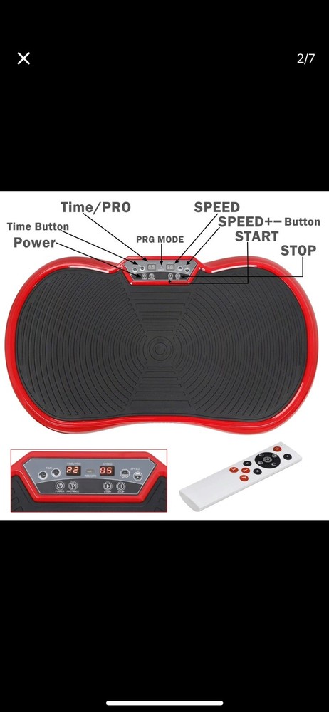Pro Vibration Plate Exercise Machine