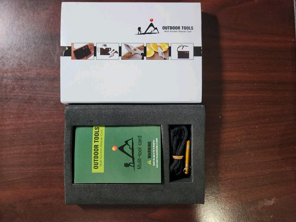 Outdoor Tools Multi-Function Rescue Card