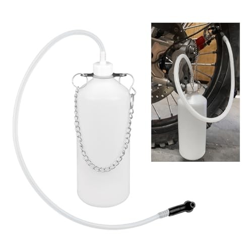 Car Brake Bleeder Bottle Kit,Practical One Man Brake Bleeder Kit Includes